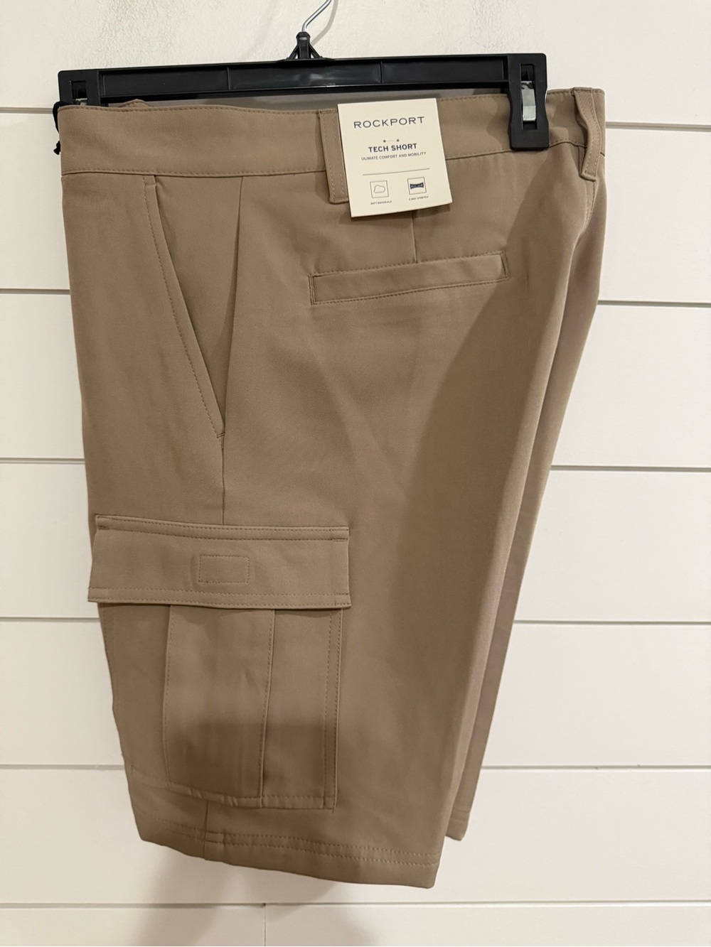 Rockport Men's Cargo Shorts - Khaki/Tan